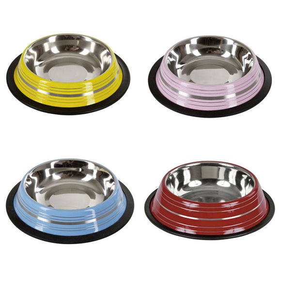 Kerbl Stainless Steel Bowl – Durable 450ml Feeding Dish with Easy-Clean Surface