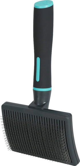 Zolux Anah Self-Cleaning Poodle Brush – Large Size, Easy Hair Removal Design