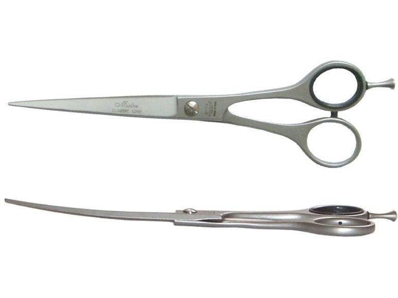 Henbor Classic 6" Curved Grooming Scissors – Precision Stainless Steel, Ergonomic Design
