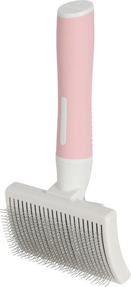 Zolux Anah Self-Cleaning Poodle Brush – Medium Size, Easy Maintenance Design