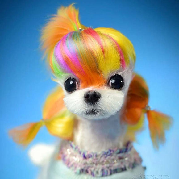 OPawz Semi-Permanent Pet Hair Dye Flash Yellow – Vibrant Long-Lasting Color Cream, 150g Tube