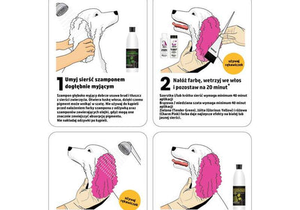 OPawz Semi-Permanent Pet Hair Dye Flash Yellow – Vibrant Long-Lasting Color Cream, 150g Tube