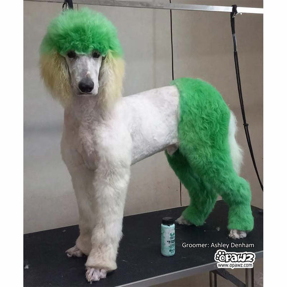 OPawz Semi-Permanent Pet Hair Dye Flash Yellow – Vibrant Long-Lasting Color Cream, 150g Tube