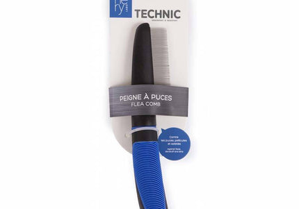 Hera Dense Grooming Comb – 69 Stainless Steel Needles, 2.5cm Long, Precision Detangling