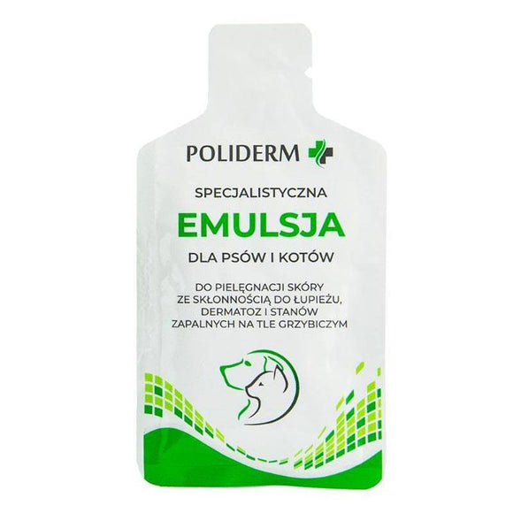 Poliderm Dermocosmetic Emulsion – Gentle Skin Care Formula, 140ml Bottle