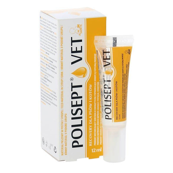 Polisept Vet Recovery Oral Solution – Vitality Support Formula, 12ml Liquid Supplement