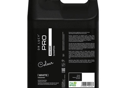 Dr. Lucy PRO White Shampoo – Brightening Formula for White and Light Fur, 250ml