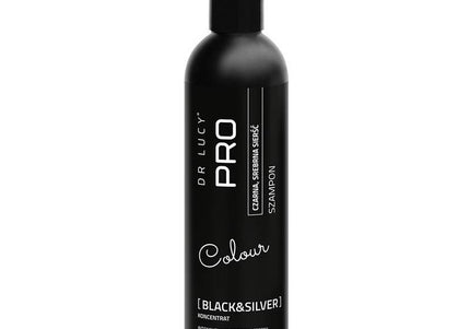 Dr. Lucy PRO Black and Silver Shampoo – Enhances Dark and Silver Coats, 250ml