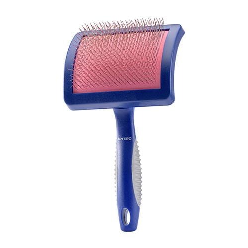 Artero Large Universal Slicker Brush – Extra-Large Medium-Hard Pins, Ideal for Thick Coats