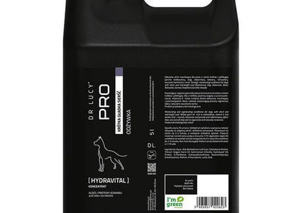 Dr. Lucy PRO Hydravital Conditioner – Moisturizing Formula with Aloe, Silk, Wheat Germ, 1L