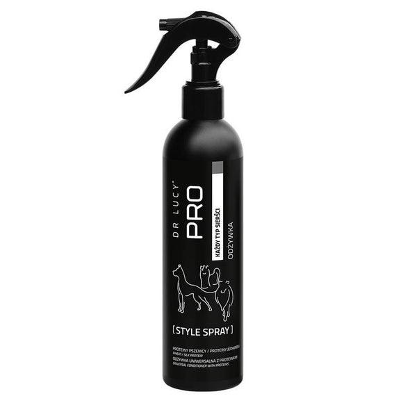 Dr. Lucy PRO Style Spray Regenerating Conditioner with Wheat Proteins and Silk, 250ml