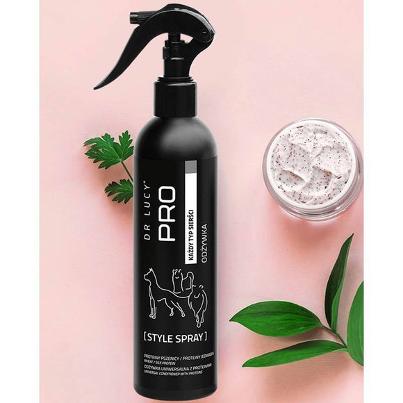 Dr. Lucy PRO Style Spray Regenerating Conditioner with Wheat Proteins and Silk, 250ml