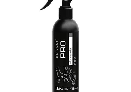 Dr. Lucy PRO Easy Brush Spray – Detangling Grooming Mist, 250ml, Smoothes and Softens Coats