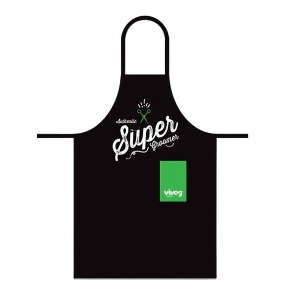 Vivog Perfect Beauty Dog Grooming Apron – Pink, Lightweight and Water-Resistant Design