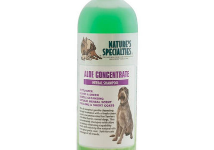 Nature's Specialties Aloe Concentrate Herbal Shampoo – Texturizing Formula, 1:16 Concentrate, 473ml