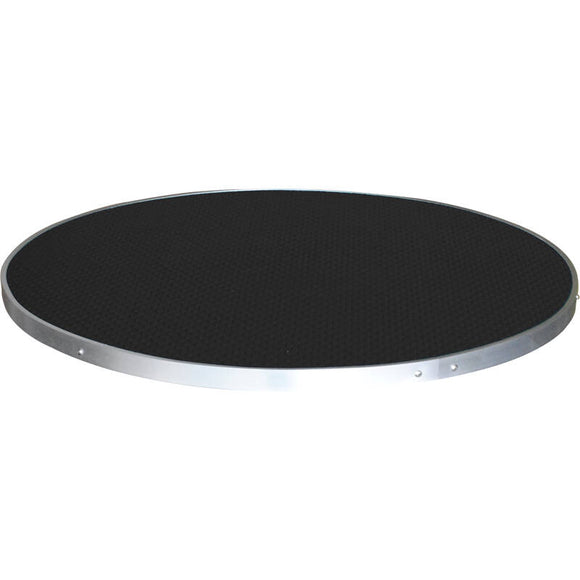 GroomStar Rotating Grooming Table Cover – 70cm Black, Smooth Turntable Surface for Small Animals
