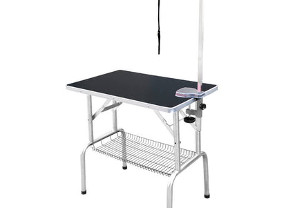 GroomStar Portable Foldable Grooming Table – Compact Design, 81x52cm Top Surface