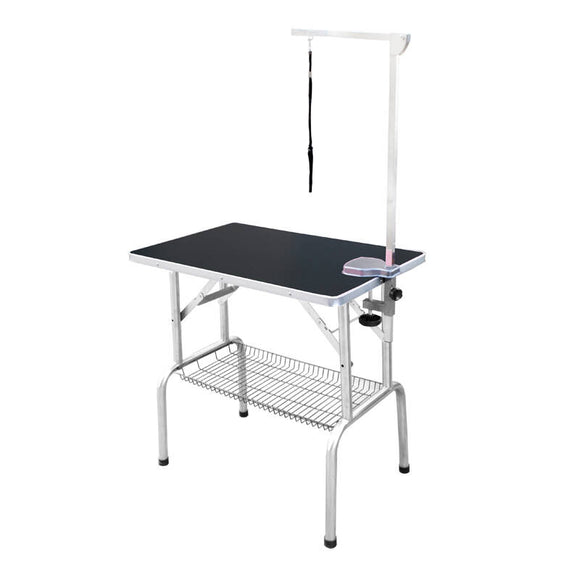 GroomStar Portable Foldable Grooming Table – Compact Design, 81x52cm Top Surface
