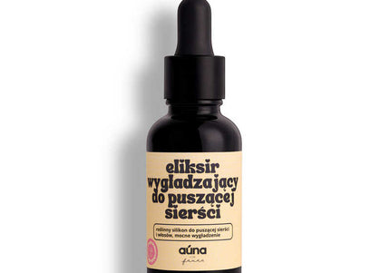 Auna Smoothing Elixir – Plant Silicone Formula, 30ml, Adds Shine and Tames Frizz