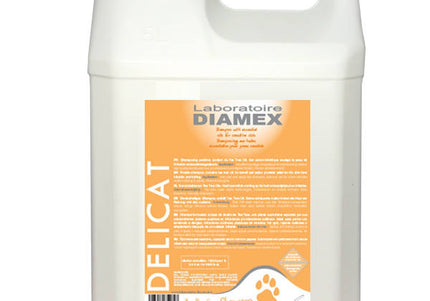 Diamex Delicat Shampoo with Tea Tree Oil – Concentrated Sensitive Skin Formula, 5L