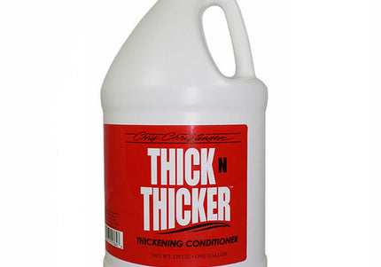 Chris Christensen Thick N Thicker Volumizing Conditioner – Protein-Enriched, 3.8L, Enhances Coat Fullness