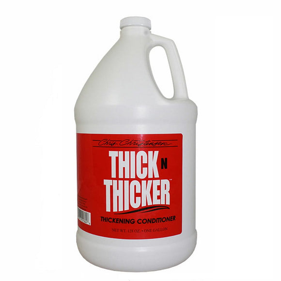 Chris Christensen Thick N Thicker Volumizing Conditioner – Protein-Enriched, 3.8L, Enhances Coat Fullness
