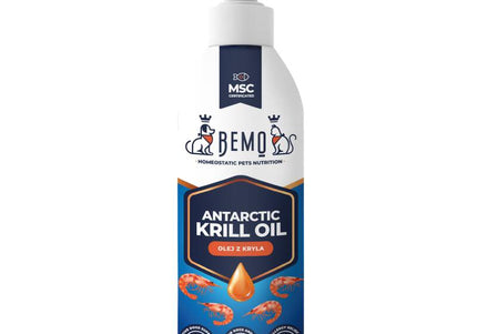BEMO Antarctic Krill Oil – Pure Marine Supplement, 100ml Bottle for Optimal Nutrition