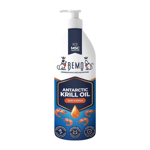 BEMO Antarctic Krill Oil – Pure Marine Supplement, 100ml Bottle for Optimal Nutrition