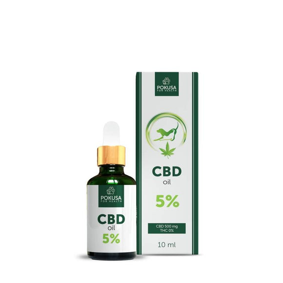 TEMPTATION GreenLine CBD Oil 5% – Salmon Oil Infused, 10ml, Premium Calming Formula