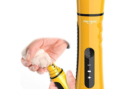 Shernbao Claw Grinder – Professional Electric Nail Trimmer with Adjustable Speed and Quiet Operation