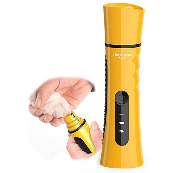 Shernbao Claw Grinder – Professional Electric Nail Trimmer with Adjustable Speed and Quiet Operation