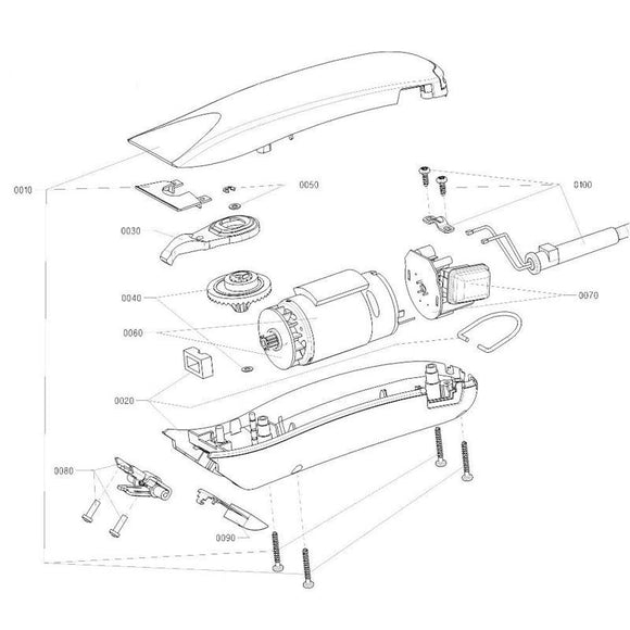 Moser Electronic Board – Replacement Circuit Module, Compatible with Max 1245 and Wahl KM-2 Razors