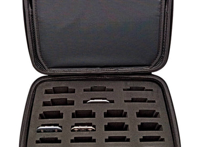 Shernbao Clipper Blade Storage Case – Secure Closed Organizer Holds 22 Grooming Blades