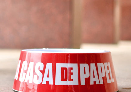 Dashi La Casa De Papel Original Red Melamine Bowl – Small, Durable Money Heist Design