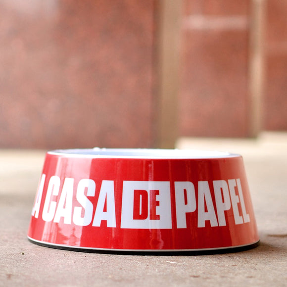 Dashi La Casa De Papel Original Red Melamine Bowl – Small, Durable Money Heist Design