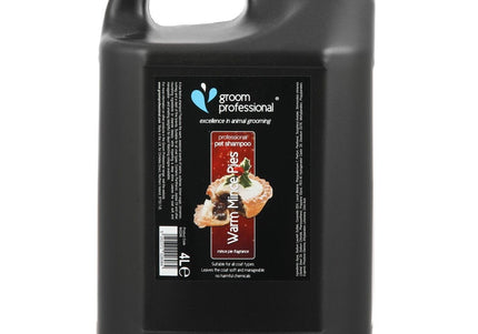 Groom Professional Warm Mince Pies Shampoo – Christmas Scented Formula, 4L, Suitable All Coat Types