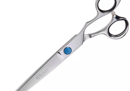 Groom Professional Allievo 7.5 Inch Straight Scissors – Precision Stainless Steel, Ergonomic Grip
