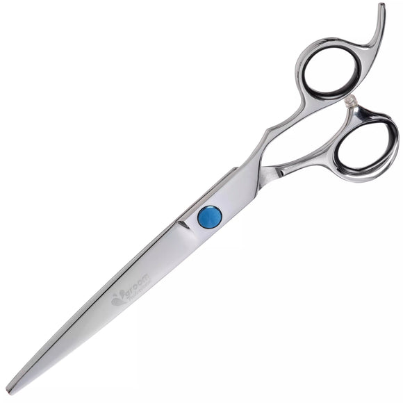 Groom Professional Allievo 7.5 Inch Straight Scissors – Precision Stainless Steel, Ergonomic Grip