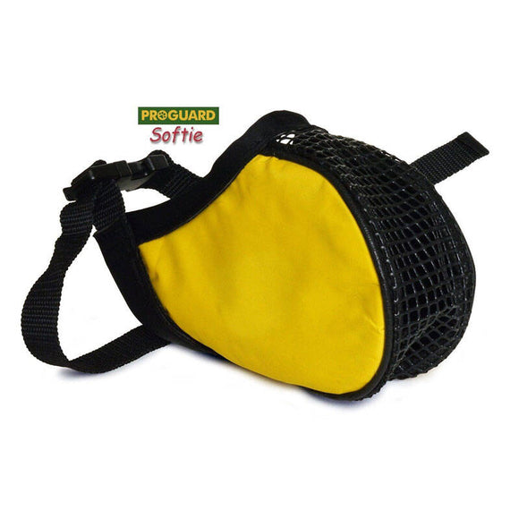 ProGuard Softie Muzzle – Ultra-Safe Soft Fabric Design, Comfortable Fit, Size S