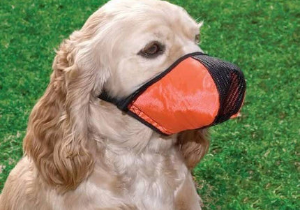 ProGuard Softie Muzzle – Ultra-Safe Soft Fabric Design, Comfortable Fit, Size S