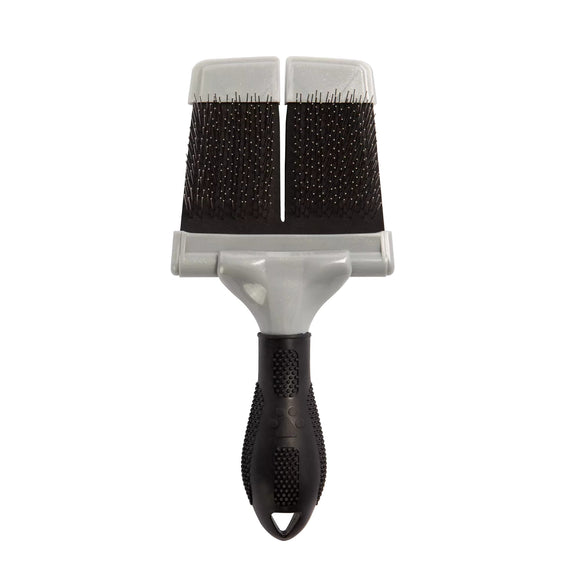 FURminator Slicker Brush Large – Double-Sided Firm Detangling and Fluffing Tool