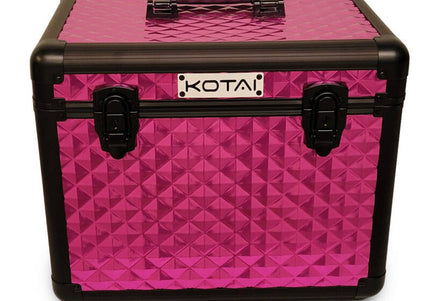 KOTAI Trim Case – Professional Grooming Accessory Organizer, Pink and Black, Durable Design