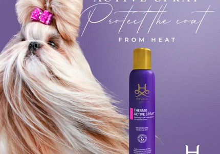 Hydra Thermo Active Oil Finishing Spray – Aerosol Shine Enhancer for Soft, Smooth Coat, 300ml