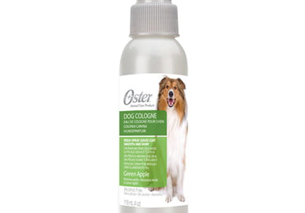 Oster Green Apple Dog Cologne – Refreshing Eau de Parfum, 118ml, Long-Lasting Scent