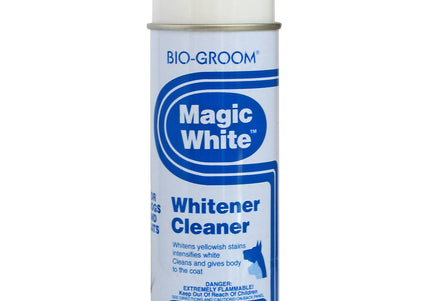 Bio-Groom Magic White Spray 284g – Color-Enhancing Coat Formula, Intensifies White Fur