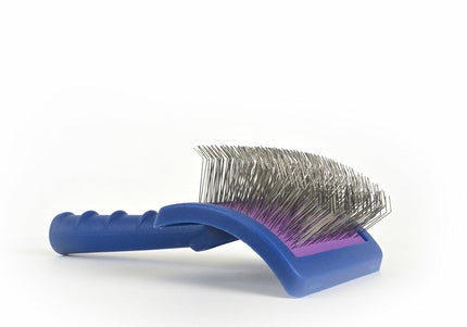 Show Tech Tuffer Than Tangles Longreach Poodle Brush – Large Size, Long Needle Design, Durable Grooming Tool