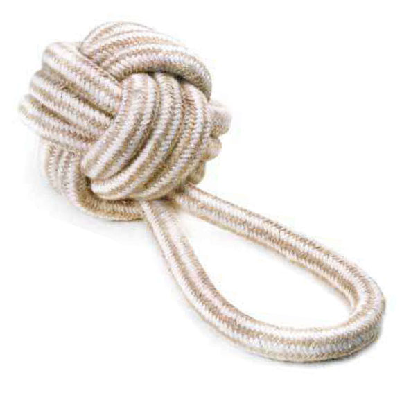 Record Cotton Grip Toy with Ball – Large Handle, Durable 33cm Play Accessory