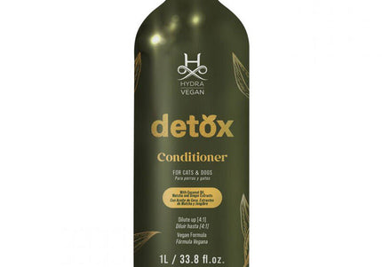 Hydra Vegan Detox Conditioner – Moisturizing Concentrate, Detoxifying Formula, 1L Bottle