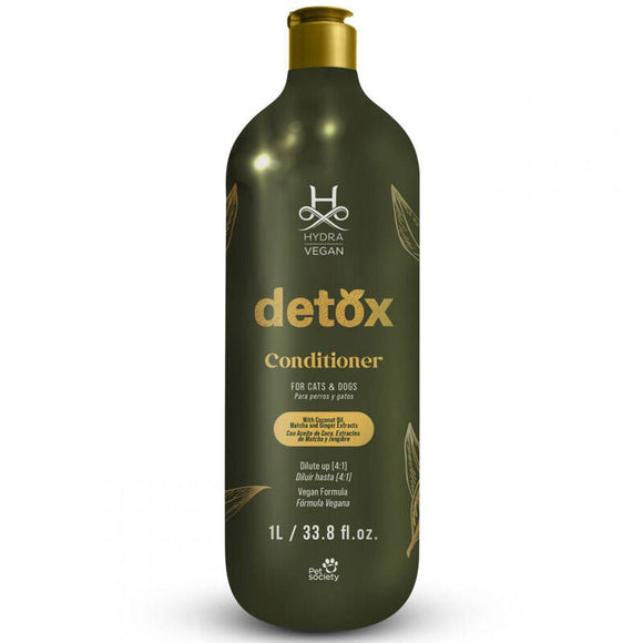 Hydra Vegan Detox Conditioner – Moisturizing Concentrate, Detoxifying Formula, 1L Bottle