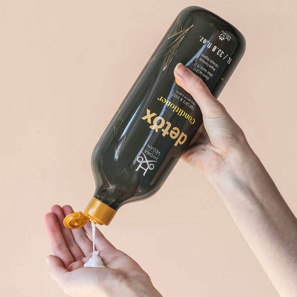 Hydra Vegan Detox Conditioner – Moisturizing Concentrate, Detoxifying Formula, 1L Bottle